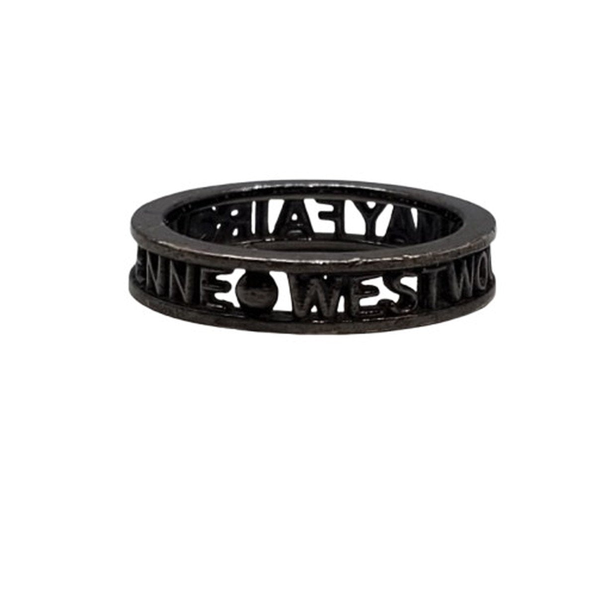 Vivienne Westwood Sterling Silver Ring Size 13