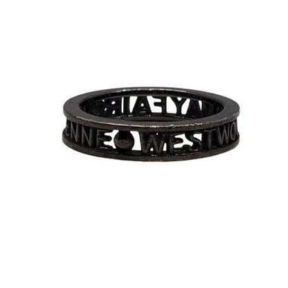 Vivienne Westwood Sterling Silver Ring Size 13