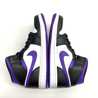 NIKE AIR JORDAN 1 Mid "Court Purple" Sneakers Size 7