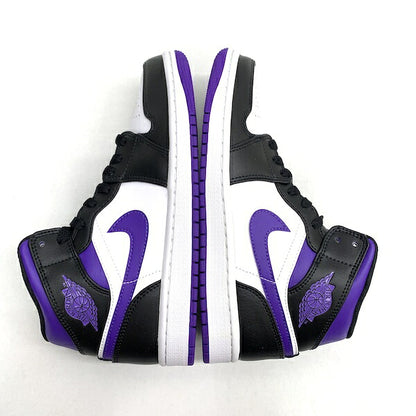 NIKE AIR JORDAN 1 Mid "Court Purple" Sneakers Size 7