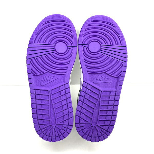 NIKE AIR JORDAN 1 Mid "Court Purple" Sneakers Size 7