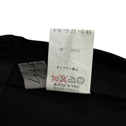 Yohji Yamamoto Femme 03SS Cotton Skirt Black Size 3