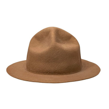 Malcolm Mountain Hat Reconstructed Wool Hat Brown Size FREE