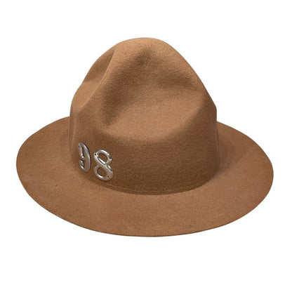Malcolm Mountain Hat Reconstructed Wool Hat Brown Size FREE