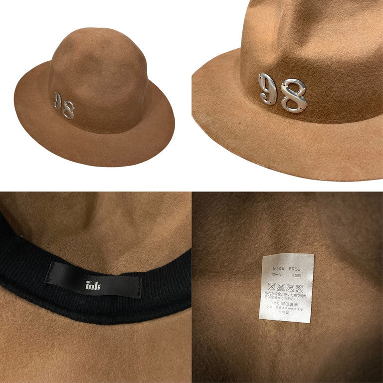 Malcolm Mountain Hat Reconstructed Wool Hat Brown Size FREE