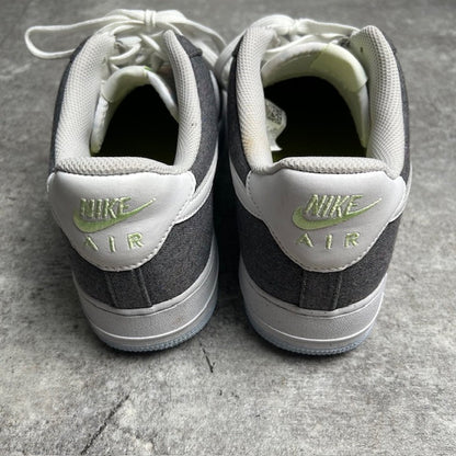 NIKE AIR FORCE 1 '07 Recycled Canvas Sneakers Size 31cm