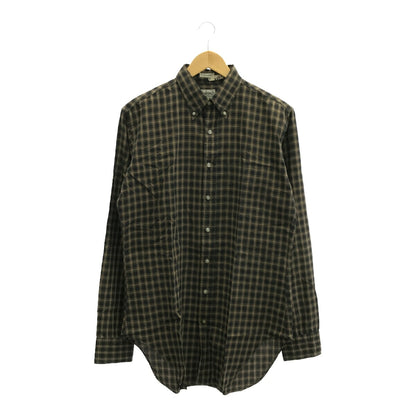 Jacobson's 60s/70s Check Button-Down Shirt Size M