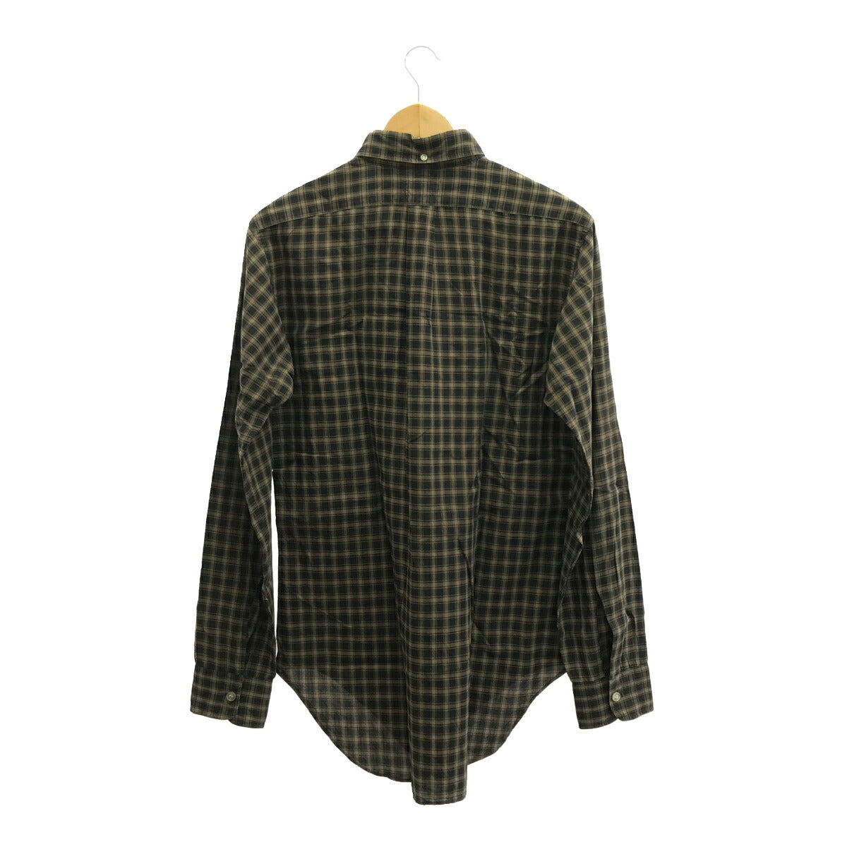Jacobson's 60s/70s Check Button-Down Shirt Size M