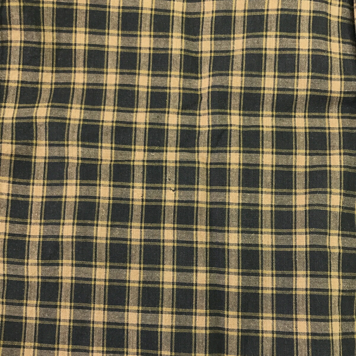 Jacobson's 60s/70s Check Button-Down Shirt Size M
