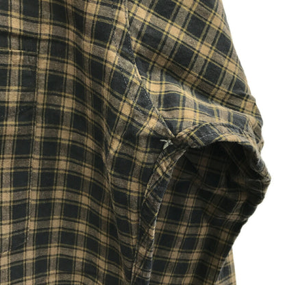 Jacobson's 60s/70s Check Button-Down Shirt Size M
