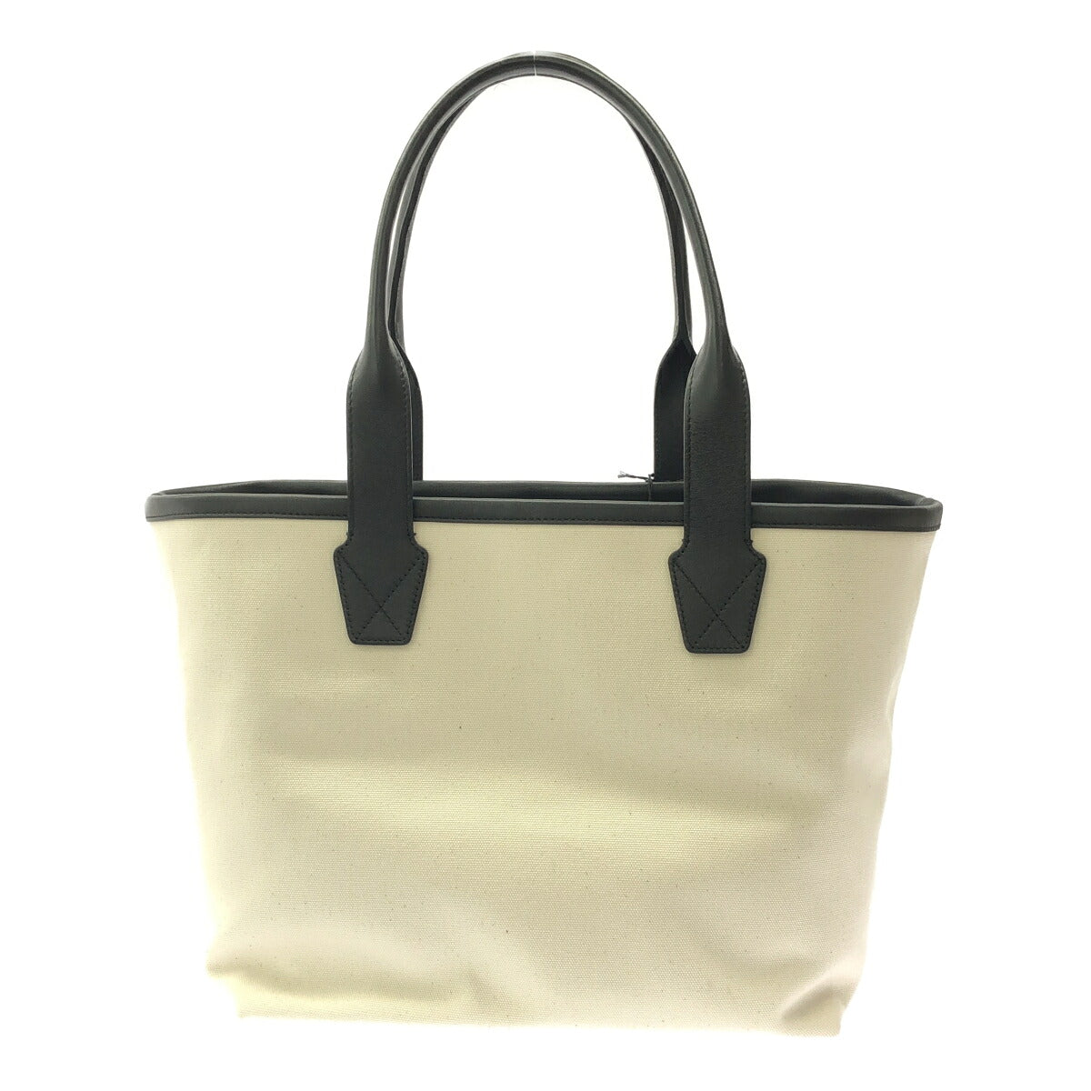 Balenciaga White Canvas Jumbo Logo S Tote Bag