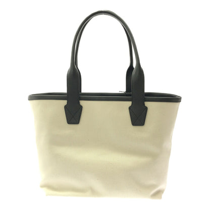 Balenciaga White Canvas Jumbo Logo S Tote Bag