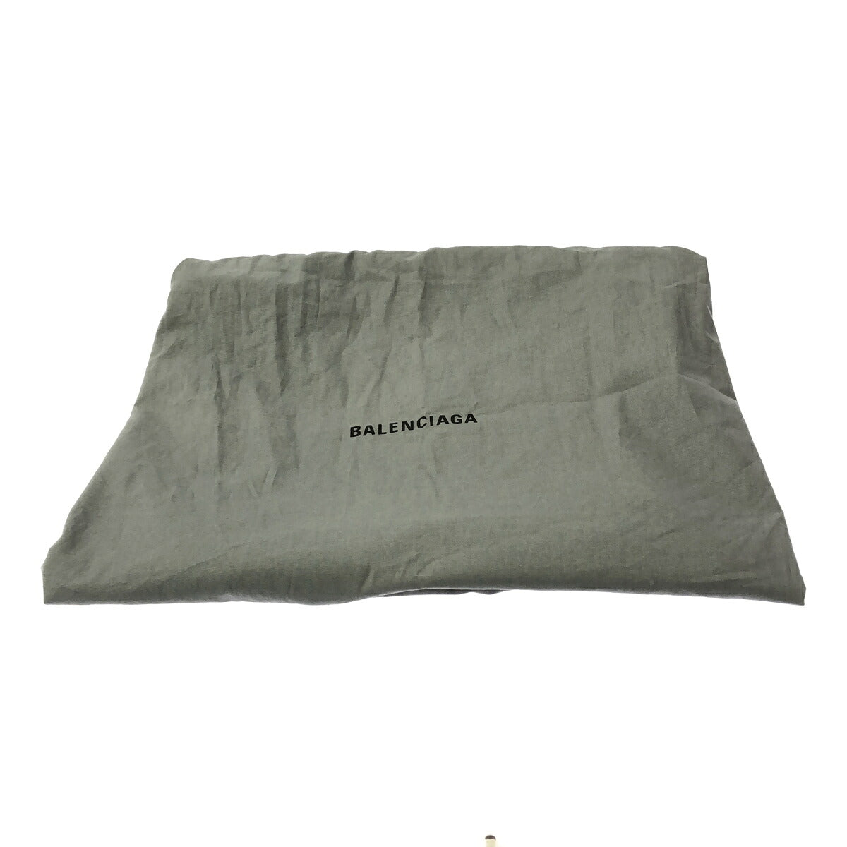 Balenciaga White Canvas Jumbo Logo S Tote Bag