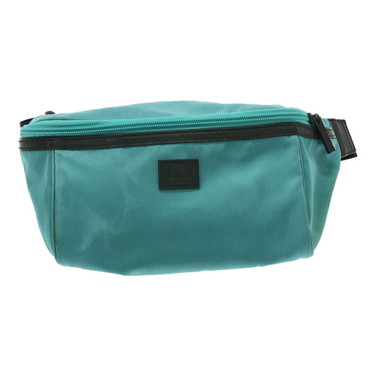 Burberry Turquoise Nova Check Nylon Crossbody Bag Size ONE SIZE