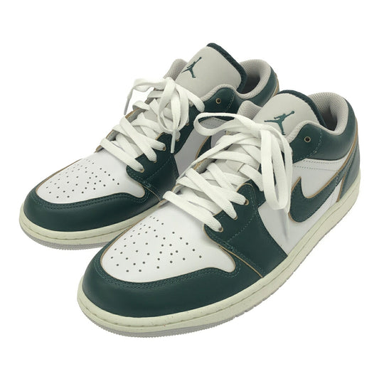 Nike Air Jordan 1 Low SE Green White Sneakers Size 29cm