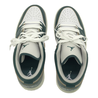 Nike Air Jordan 1 Low SE Green White Sneakers Size 29cm