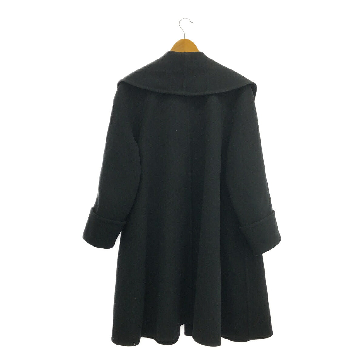 Chloe Wool Long Coat Black Size 40