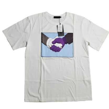 Original Fake 09AW Print T-Shirt White Size 3
