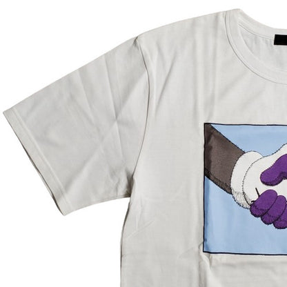 Original Fake 09AW Print T-Shirt White Size 3