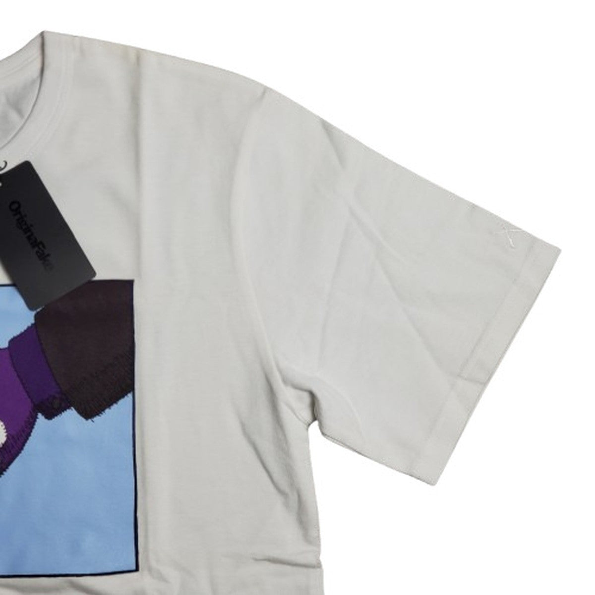 Original Fake 09AW Print T-Shirt White Size 3