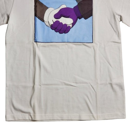 Original Fake 09AW Print T-Shirt White Size 3
