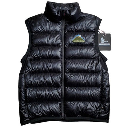 MONCLER GRENOBLE Down Fill Nylon Vest Black Size M