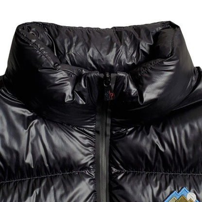 MONCLER GRENOBLE Down Fill Nylon Vest Black Size M