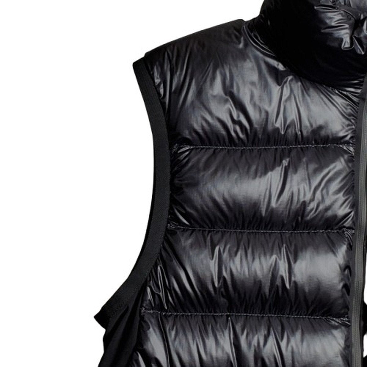 MONCLER GRENOBLE Down Fill Nylon Vest Black Size M