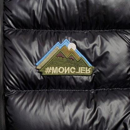 MONCLER GRENOBLE Down Fill Nylon Vest Black Size M