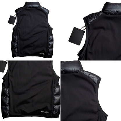 MONCLER GRENOBLE Down Fill Nylon Vest Black Size M