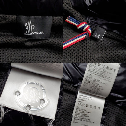 MONCLER GRENOBLE Down Fill Nylon Vest Black Size M
