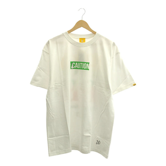 FR2 "Pray for Myanmar" Graphic Print T-Shirt White Size L