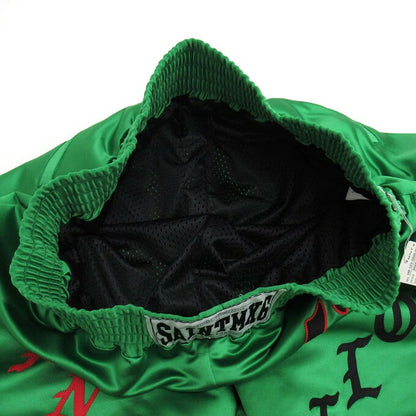 SAINT Mxxxxxx Boxing Green Shorts Size XL
