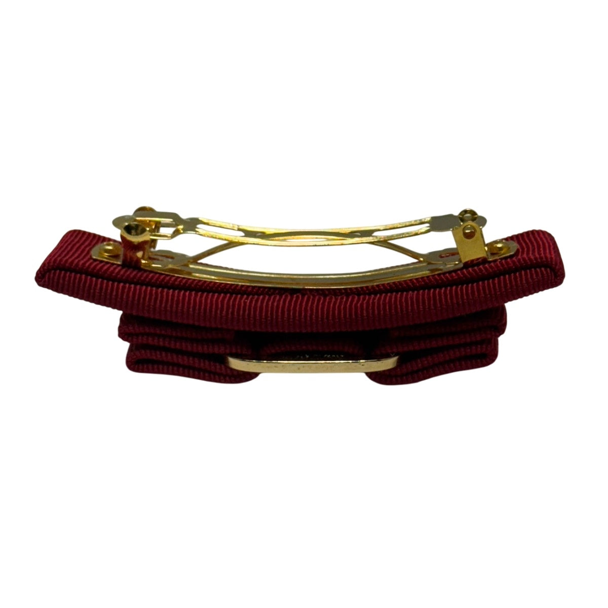 Salvatore Ferragamo Red Vara Hair Clip