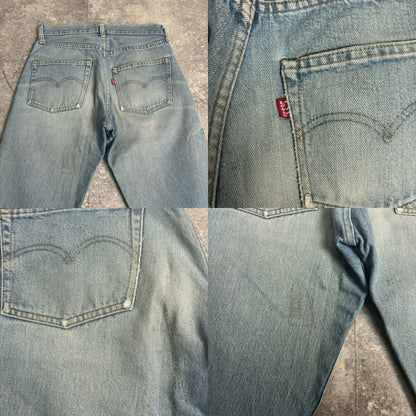 LEVI'S 70s Vintage 501 Late 66 Ice Blue Jeans Size W29