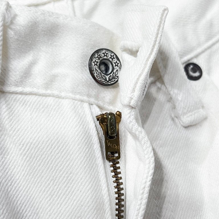 AUBERGE PHIL MENPU Selvedge White Denim Jeans Size 38