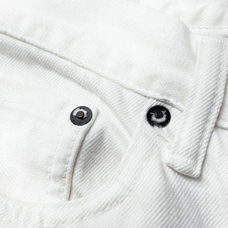 AUBERGE PHIL MENPU Selvedge White Denim Jeans Size 38