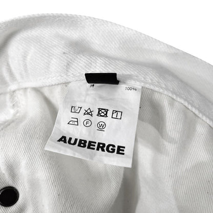 AUBERGE PHIL MENPU Selvedge White Denim Jeans Size 38