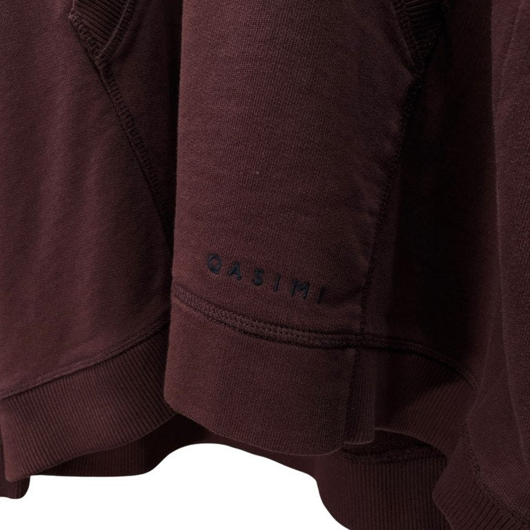 Vintage QASIMI 3D Logo Embroidered Pullover Hoodie Size M