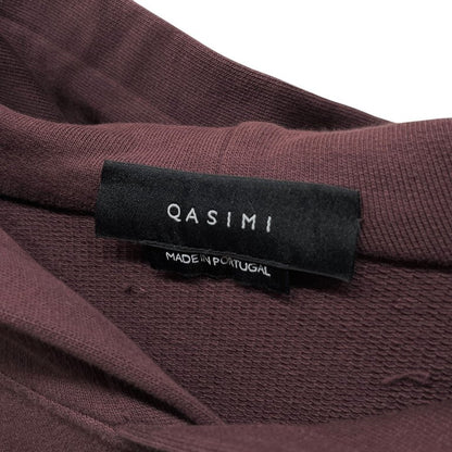 Vintage QASIMI 3D Logo Embroidered Pullover Hoodie Size M