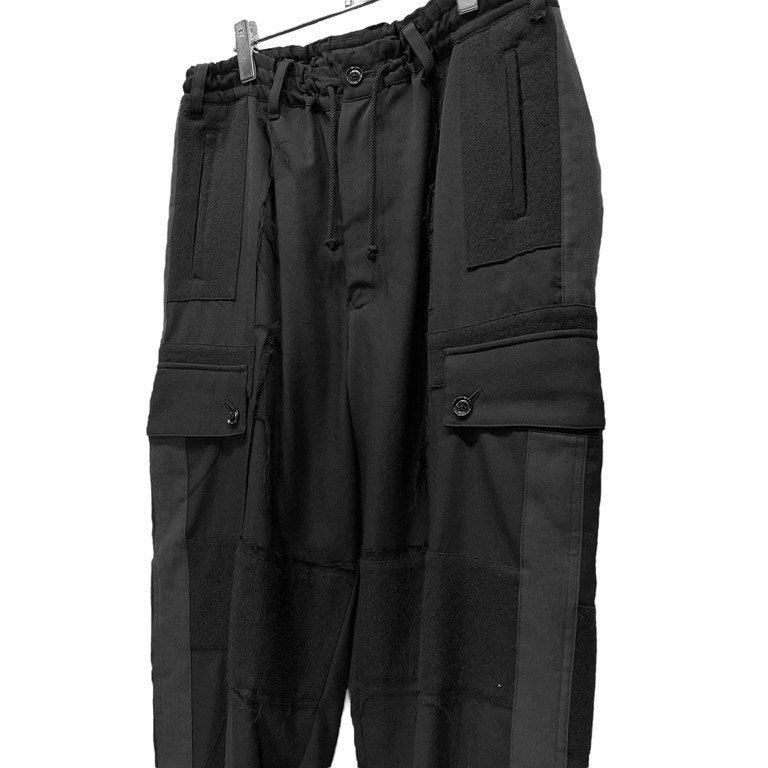 Yohji Yamamoto 15AW Patchwork Frayed Cargo Pants Size 3