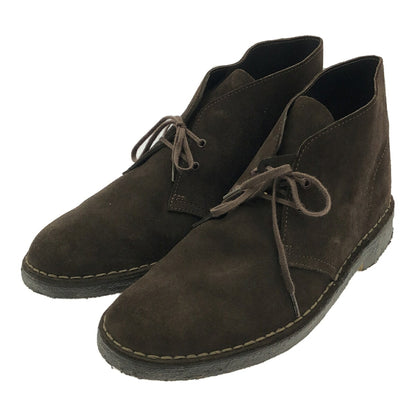 Clarks Brown Suede Desert Boots Size 10