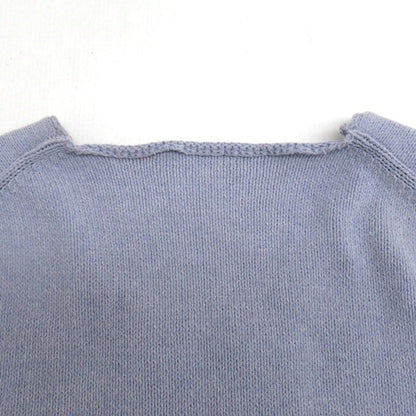 MATSUFUJI Modified Farmers Knit Vest Blue Size 3