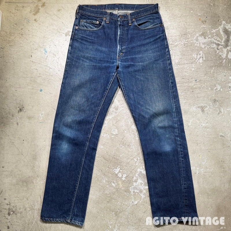 LEVI'S 70s 505 Big E Dark Wash Denim Jeans Blue Size W33