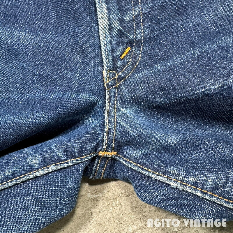 LEVI'S 70s 505 Big E Dark Wash Denim Jeans Blue Size W33