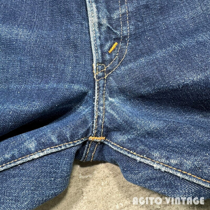 LEVI'S 70s 505 Big E Dark Wash Denim Jeans Blue Size W33