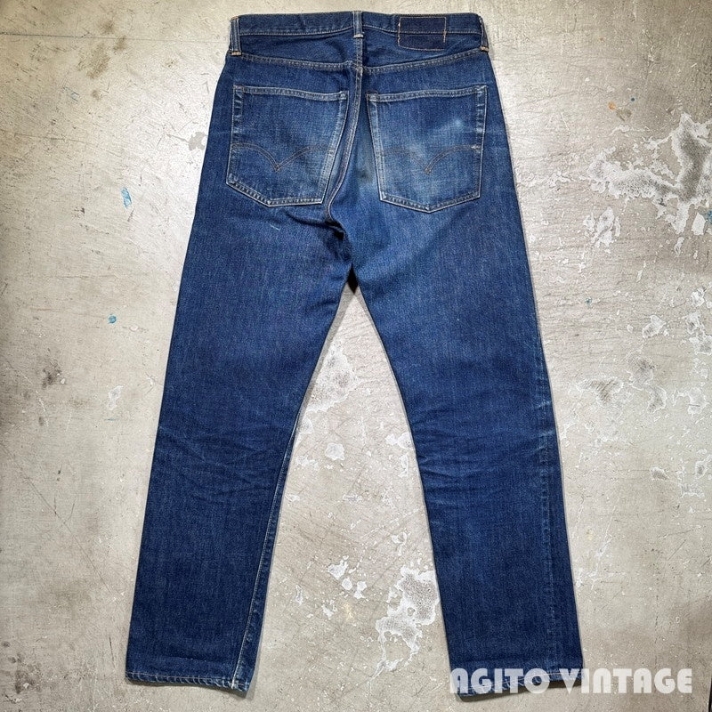 LEVI'S 70s 505 Big E Dark Wash Denim Jeans Blue Size W33