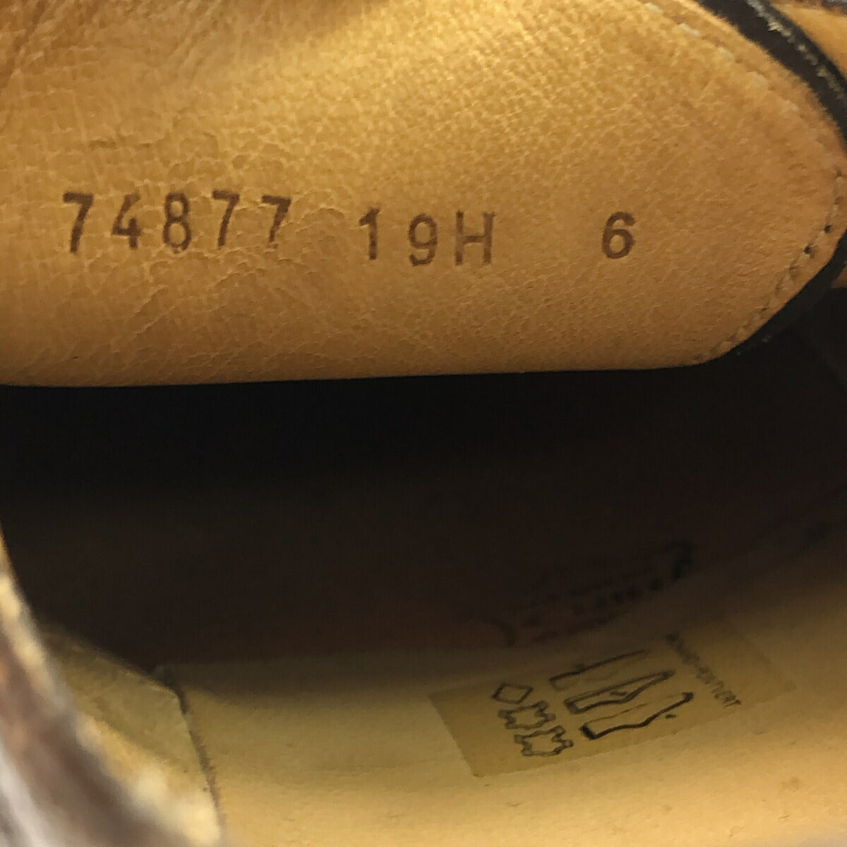 Paraboot William Double Monk Strap Leather Boots Size 6