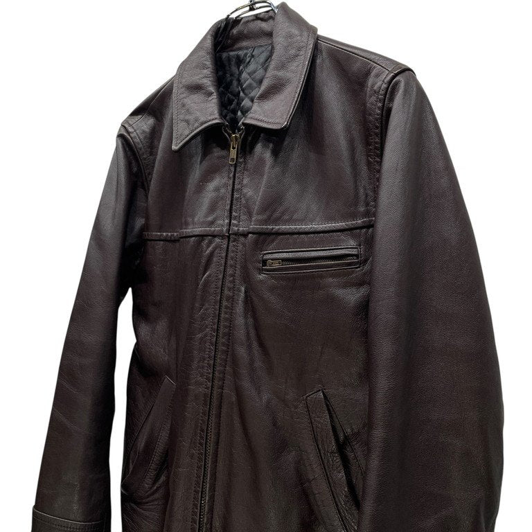 UNDERCOVER 96AW Archive Cow Leather Car Coat Brown Size S