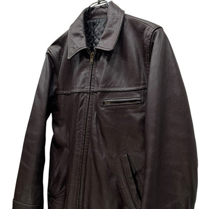 UNDERCOVER 96AW Archive Cow Leather Car Coat Brown Size S